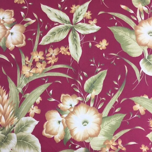 Robert Allen Upholstery Fabric Floral Flowers - Picture 3 of 4